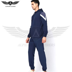 Survêtement adulte antibactérien de conception unique et confortable de meilleur fournisseur de vêtements de sport légers et à séchage rapide avec coupe automatisée - Product Image 2