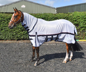 แผ่นตาข่ายขนม้าออกแบบให้มีน้ำหนักเบาระบายอากาศได้ดีและป้องกันแมลงวันกลางแจ้ง - Product Image 2