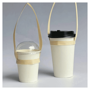 Portavasos de Bambú Natural para Vasos y Bebidas Calientes, Ideal para Cafeterías, Hecho en Vietnam - Product Image 3