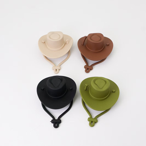 Tapones creativos de silicona para botellas de vino con forma de sombrero, tapa de botella de vino con fugas, selladores de mantenimiento fresco, cierres de cerveza y champán para herramienta de <span class=keywords><strong>Bar</strong></span> - Product Image 1