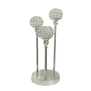 Bougeoir à tuyau votif en cristal pour la maison, mariage, anniversaire, fêtes de la Saint-Valentin-pour les décorations - Product Image 3