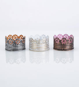 Excellente conception bougie photophore en métal votive multicolore ronde votive pour noël et mariage événement fête décor de table - Product Image 2