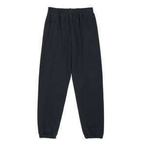 กางเกงวอร์มทรงแบ็กกี้ลำลองของผู้ชาย OEM กางเกงวิ่งผ้าฝ้ายเฮฟวี่เวทสีพื้นขาแบนออกแบบได้ตามต้องการสไตล์สปอร์ต - Product Image 1