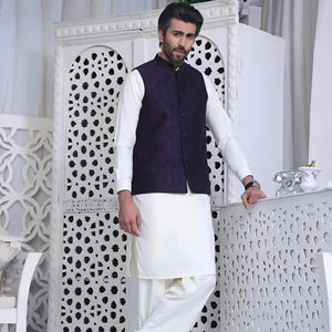 <b>Mens</b> Traditional Ethnic Summer Sleeveless <b>Vest</b> Comfortable Stitching Waterproof Breathable 100% Organic Cotton for Daily Wear - Product Image 1