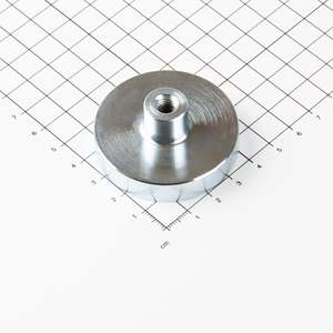 Gripper piatto in neodimio con attacco filettato Ø50x22mm - Product Image 1