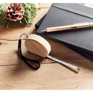 ตลับเมตรไม้ไผ่แบบยืดหดได้ SOKUTAI สำหรับงานส่งเสริมการขายที่ยั่งยืน - Product Image 2