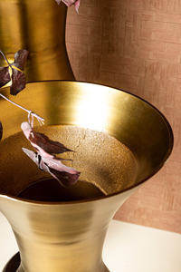 Vase de pot de fleur debout de plancher de conception moderne de qualité supérieure de haute qualité pour la décoration de mariage et de fête - Product Image 3