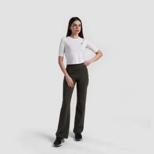 Top Deportivo Blanco de Yoga con Compresión Sculpt - Product Image 4