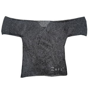 Camisa de cota de malla de acero suave hecha a mano recreación medieval Hauberk Vikingo y armadura de caballero disfraz de Cosplay - Product Image 3