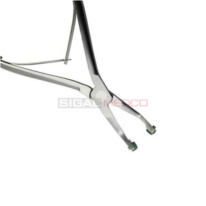 คีมถอดสะพานมงกุฎเกรดอุปกรณ์ทางการแพทย์ข้อต่อตักสปริงสองชั้นสกัดทางทันตกรรม - Product Image 5