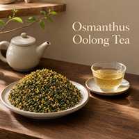 Teh Oolong Osmanthus dalam Kantong, Rasa Bunga, 2,5 g Per Kantong, Kemasan Kustom, Label Pribadi