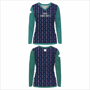Camisas de manga larga ligeras ajustadas para mujer, camisas de manga larga de color personalizado de alta calidad para mujer - Product Image 3