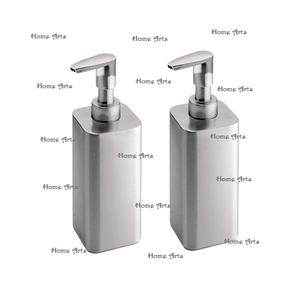 Juego de 2 Dispensadores de Jabón Líquido de Acero Inoxidable, Forma Redonda, Tamaño Personalizado, para Accesorios de Baño - Product Image 5