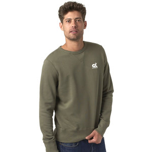 Sudaderas de hombre al por mayor de primera calidad, sudaderas básicas de cuello redondo personalizadas de algodón mezclado de manga larga de lana gruesa, sudaderas de un solo color - Product Image 1