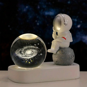 Astronaut Galaxy LED Desk <b>Lamp</b> - Assorted Colors - Product Image 2