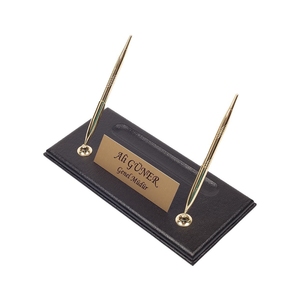 Etiqueta de nombre de escritorio, con juego de pluma gerente y Base de juego de bolígrafo - Product Image 2