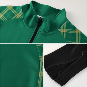 Chándales de entrenamiento de lana con cremallera completa personalizados para adultos, hombres, chaquetas de fútbol sólidas, chándal de moda transpirable para mujeres - Product Image 4