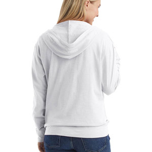 Sudaderas con capucha de lana de algodón blanco para mujer Nuevo estilo de moda con cuello con capucha Abrigo de invierno de talla grande más vendido - Product Image 2