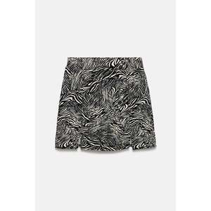 Minifalda informal natural sin costuras con abertura - Product Image 6