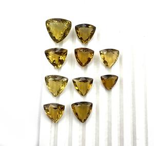 IGI Certified Natural Champagne Cuarzo Trillón Corte Piedras preciosas sueltas Lote 8-10 MM Gemas marrones para la fabricación de joyas - Product Image 5