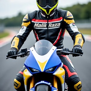 Combinaison de moto en cuir haut de gamme offrant un ajustement personnalisé sur mesure et une construction de qualité supérieure pour une protection exceptionnelle - Product Image 2