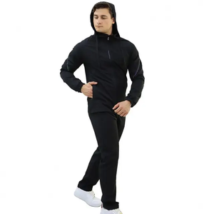 ชุดวอร์มสองชิ้นสำหรับผู้ชายชุดวอร์มเล่นกีฬาฟิตเนสฟิตเนสชุดวิ่งออกกำลังกาย - Product Image 2