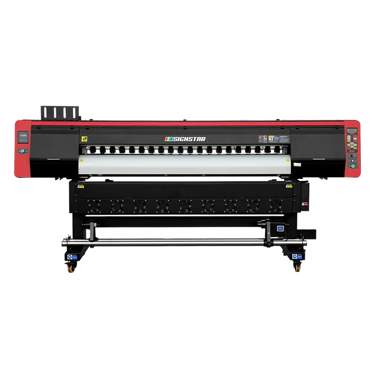 1.8m PVCfles banner canvas Printing Digital Inkjet Eco Solvent Printer With i3200 Head