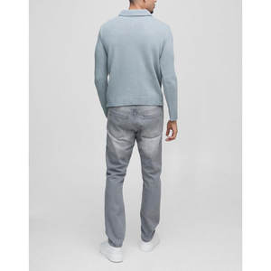 Camiseta de Manga Larga Personalizada con Logotipo para Hombre, Estilo Urbano, 100% Algodón, Transpirable, Antiarrugas, de Alta Calidad - Product Image 5