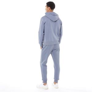 Conjunto de ropa deportiva para hombre de Otoño Invierno, sudadera gruesa de lana con cuello levantado, Sudadera con capucha y pantalones de chándal, logotipo personalizable - Product Image 2