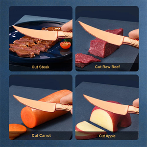 Vente en gros de couverts de luxe en acier et métal couverts en miroir plaqué durable mariage restaurant fête couteau fourchette cuillère - Product Image 5