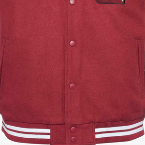 Chaqueta universitaria con botones de diseño de lujo con 2 bolsillos laterales Letterman College Baseball & Bomber Varsity Jacket para hombres - Product Image 2