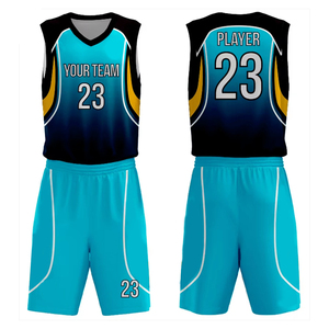 Por encargo último baloncesto Jersey uniforme Bsci poliéster ropa deportiva con impresión por sublimación más opción de tamaño - Product Image 2