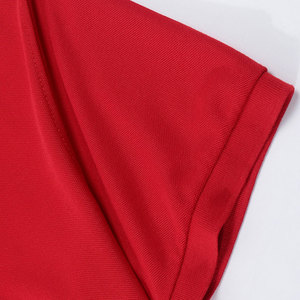 เสื้อยืดโปโลผู้ชายทรงสลิมฟิตคุณภาพสูงปักลายสีพื้นผ้าถักลำลองแบบทางการขายดี - Product Image 5
