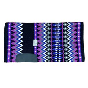 Couverture de selle occidentale de cheval Durable de qualité supérieure véritable laine de Nouvelle-Zélande matériau écologique Logo de couleur personnalisé pour - Product Image 1