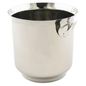 Seau à glace rond en acier inoxydable avec couvercle et pince à glace, parfait pour les hôtels et les restaurants - Product Image 5