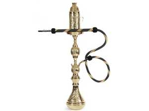 Cachimbas de Latón Lacado Hechas a Mano de Lujo Estilo Egipcio Farida, Edición Limitada de Alta Gama, Juego de Cachimba para Cafetería - Product Image 4