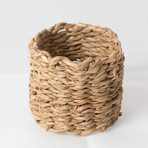 Sea grass serviette napkin holder ring handbraided seagrass <b>cloth</b> napkin rings high quality - Product Image 3