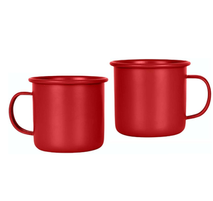 Tasses à revêtement métallique personnalisées écologiques Tasses à l'intérieur et à l'extérieur de l'acier inoxydable Fabricant indien de conception supérieure - Product Image 2