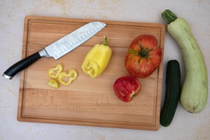 Tabla de Cortar de Madera de Haya Natural al por Mayor, Tabla de Picar de Madera Maciza para Cocina Profesional, Restaurante y Uso Comercial - Product Image 3