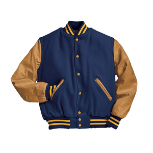 Chaqueta Universitaria de Béisbol de Talla Grande con Estilo Único y Moderno, Chaquetas para Hombre, Chaqueta con Parches en Blanco y Bordado 3D - Product Image 3