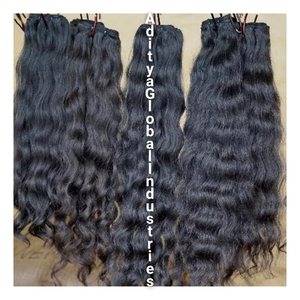 Tissage en lot de cheveux indiens vierges naturels de vison bruts non traités, vente en gros de fournisseurs de cheveux humains indiens bruts en vrac - Product Image 1