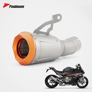 Système d'échappement <span class=keywords><strong>moto</strong></span> Forsound Factory à prix de gros, embout d'échappement couronne MotoGP en titane pour BMW S1000RR 2019~2026 - Product Image 6