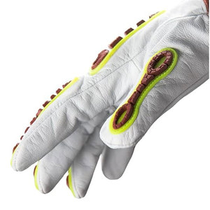 Guantes de soldadura ignífugos con guantes de soldadura de pulgar reforzados de ALTA DESTREZA para mayor durabilidad - Product Image 3