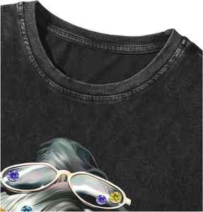 Camisetas Personalizadas para Hombre, Ecológicas, Transpirables, 100% Algodón, Gruesas, de Manga Corta, Estilo Urbano, Corte Holgado - Product Image 3
