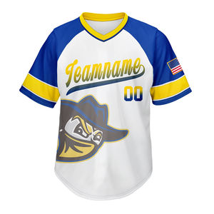 Jersey de softball para niñas Ropa de softball de béisbol con sublimación completa con logotipo y diseño personalizados - Product Image 2