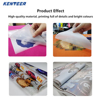 Film PET Premium Kenteer DTF en rouleau de 60 cm, film PET DTF 60 cm simple face pour l'impression de t-shirts