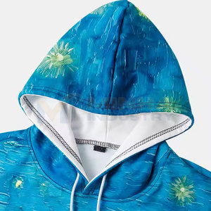 Sudaderas con Capucha Sublimadas de Diseño Personalizado, 100% Poliéster, Ligeras, de Alta Calidad para Hombre - Product Image 3