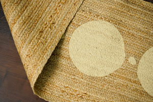 Handloom Reversible Yute Runner Alfombra decorativa y alfombra para el hogar y la cocina para el uso del camino de mesa de boda - Product Image 5