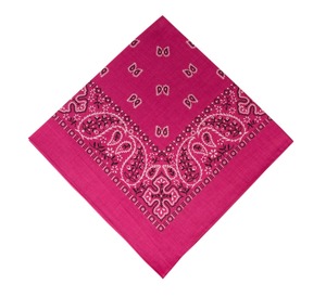 100% coton personnalisé sans couture écharpe Bandana plaine mode couleur unie carré dessiné à la main Options d'impression numérique pour le printemps - Product Image 2