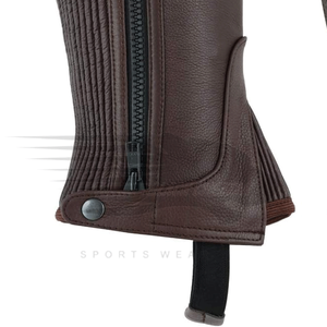 2023 fácil de usar hombres y mujeres carreras de caballos Chaps equipo de caballos hecho con alta calidad - Product Image 6